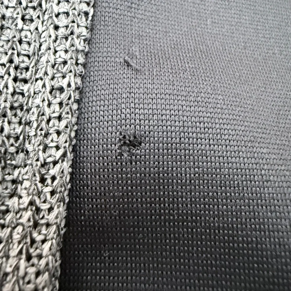 Spyder Mens XXL Heather Gray Black Quarter Zip Fleece Pullover‎ Jacket 186400